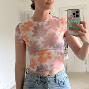 Aritzia Mesh Top